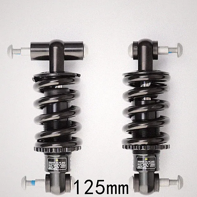 125mm Bicycle Rear Shock Absorber Oil Pressure Damping Rear Shock Absorber