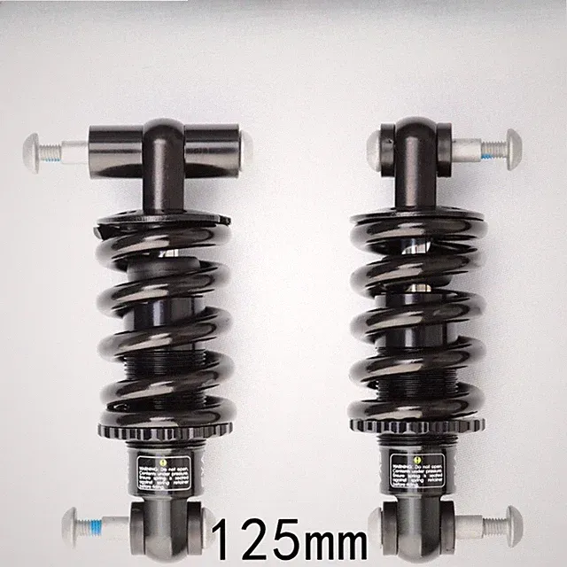 125mm Electric Bicycle Rear Shock Absorber Oil Pressure Damping Shock Absorber