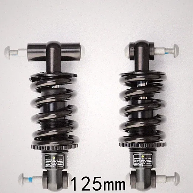 125mm Shock Absorber Electric Bicycle Oil Pressure Damping Rear Shock Absorber