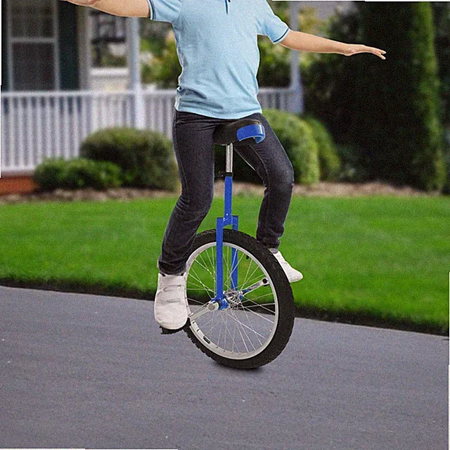 20" Unicycle Leakproof Tire Wheel Cycling Outdoor Sports Fitness Exercise Health