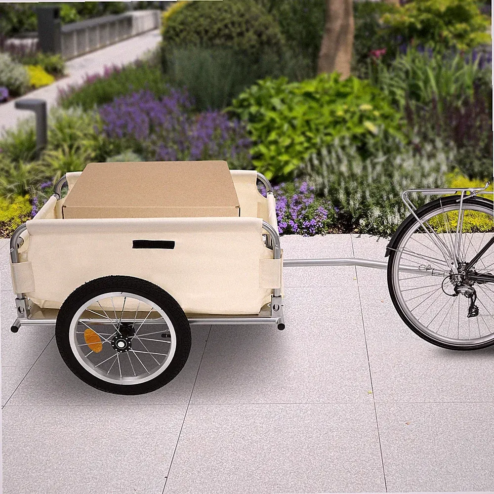 50kg Load Mountain Bike Trailer Rear-Mounted Bicycle Trailer Bike Trailer New