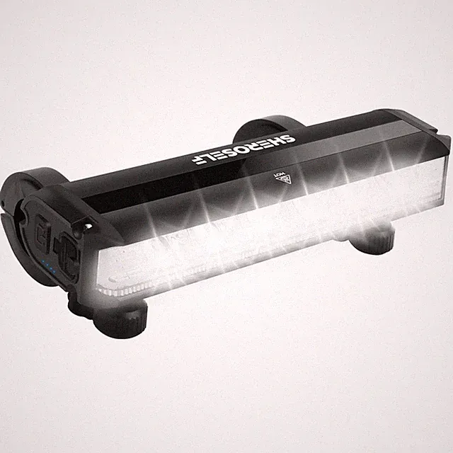 6 LED Bike Lights - 5 Modes IPX5 Waterproof Type-C Rechargeable Headlight