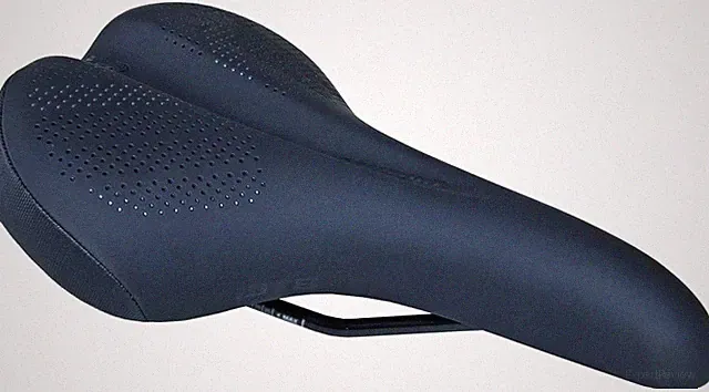 Comfort Bike Seat (Saddle) - Extra Wide - Plush Thick Padding - Contoured Shape