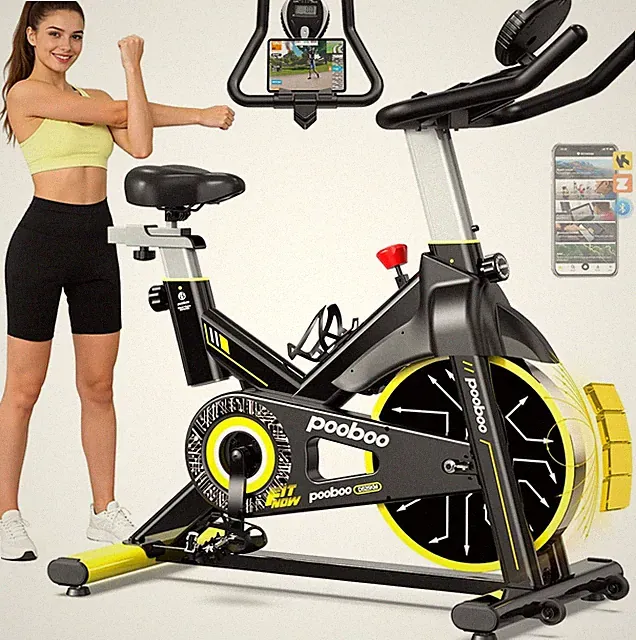 Exercise Bike Adjustable Magnetic Resistance Indoor Cycling Bike Stationary Bike