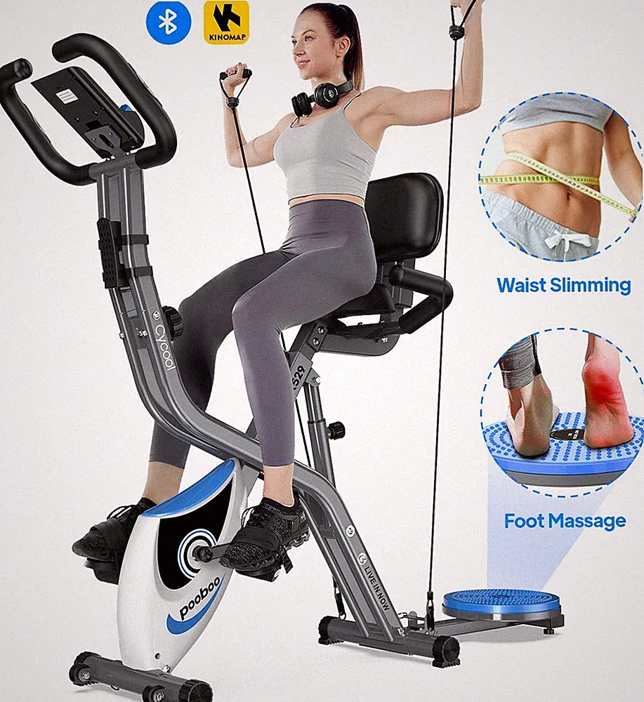 Home Exercise Bike Indoor Cycling Stationary Bicycle Cardio Fitness Workout Bike