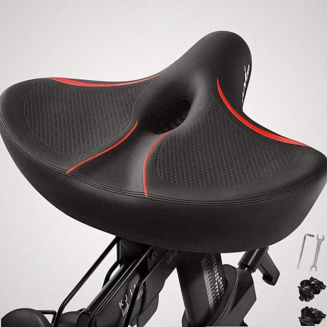 Oversized Bike Seat, Comfort Bicycle Seat for Men & , Extra Wide Bike Saddle...