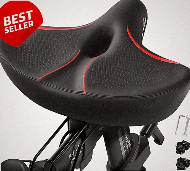 Oversized Bike Seat Peloton Compatible Extra Wide Comfort Saddle - US